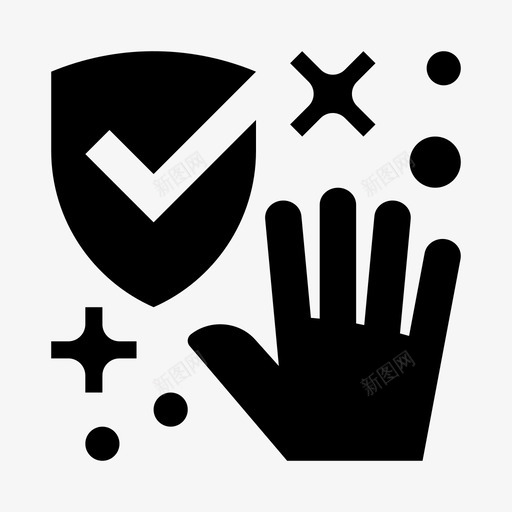 洗手清洁消毒svg_新图网 https://ixintu.com 洗手 清洁 消毒 卫生 防护 固体