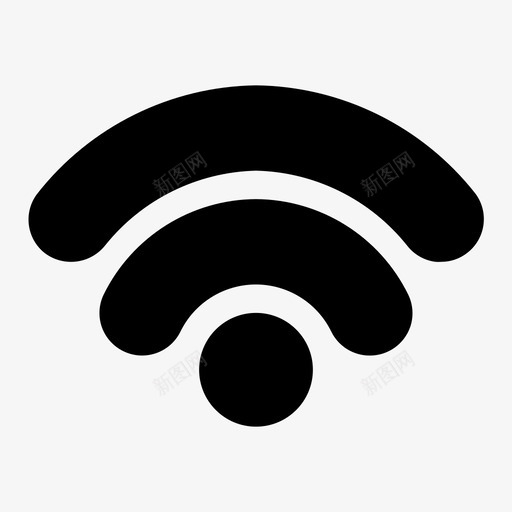 wifi计算机计算机图示符svg_新图网 https://ixintu.com 计算机 图示