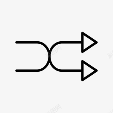洗牌再洗牌后退图标