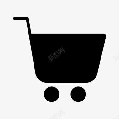 购物车商业和购物网上商店图标