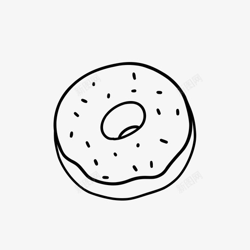 甜甜圈面包房烘焙svg_新图网 https://ixintu.com 面包房 甜点 甜甜圈 烘焙 食品