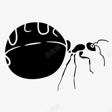 蜜蚁动物虫子图标