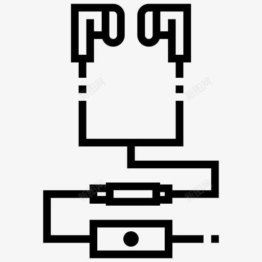 耳机设备电子svg_新图网 https://ixintu.com 设备 技术 耳机 电子音乐