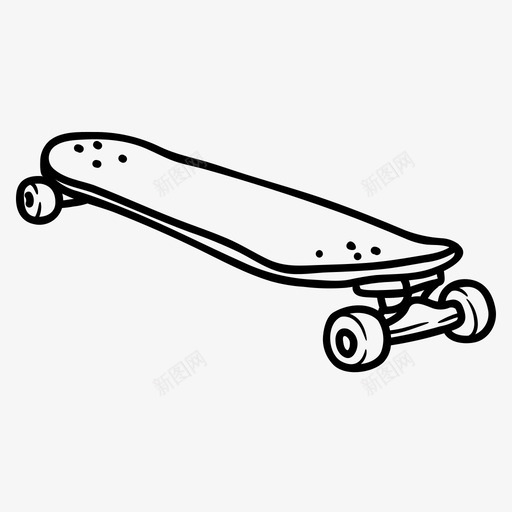 滑板轮子木制svg_新图网 https://ixintu.com 滑板 轮子 木制