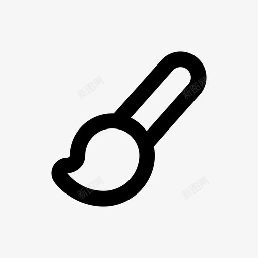 画笔绘制绘制画笔svg_新图网 https://ixintu.com 绘制 画笔 线图 图像 编辑器