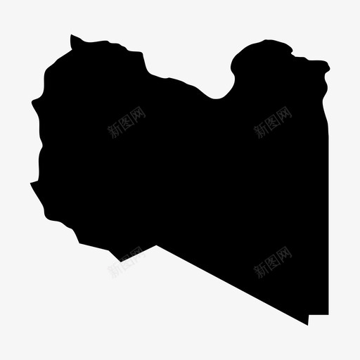 利比亚马格里布地图svg_新图网 https://ixintu.com 利比亚 马格里布 地图 北非 黎波里