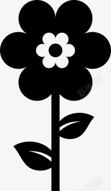 花卉花卉设计植物图标