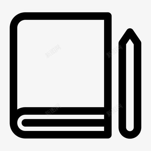 写作书籍教育svg_新图网 https://ixintu.com 教育 写作 书籍 教育学 学校 学习