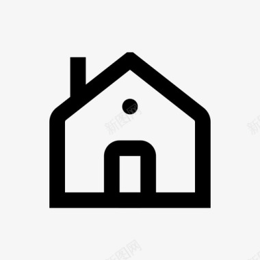 房屋房屋建筑房屋市场图标