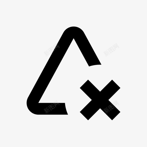 不可漂白清洁符号洗衣标签svg_新图网 https://ixintu.com 漂白 不可 清洁 符号 洗衣 标签 不允许