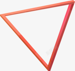 三角形异位错位三角形免扣素材