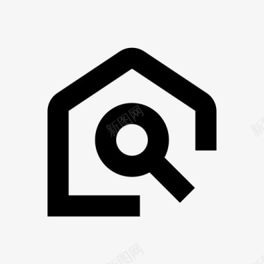 搜房房屋市场房地产图标