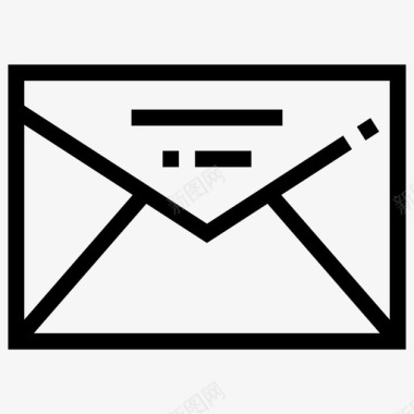 电子邮件应用程序通信图标
