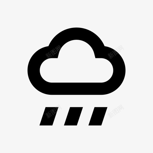 雨雨天气pixa天气64pxsvg_新图网 https://ixintu.com 雨雨 天气