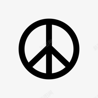 和平和平标志线文化宗教64px图标