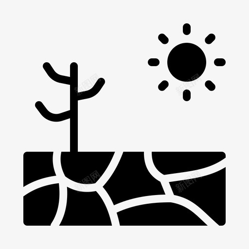 干旱生态环境svg_新图网 https://ixintu.com 干旱 生态环境 叶自然 自然 循环 生态 雕文