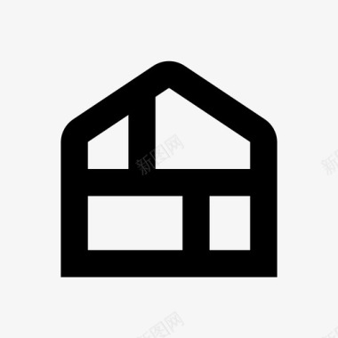 房屋楼层房屋平面图房地产图标