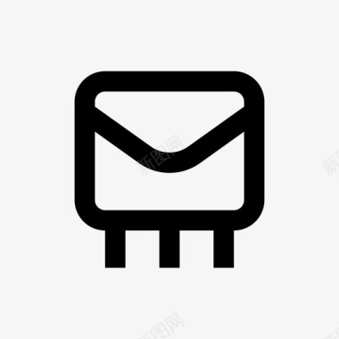 电子邮件发送电子邮件行电子邮件64px图标
