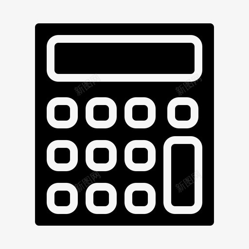 计算器教育学校svg_新图网 https://ixintu.com 教育 计算器 教育学 学校 学生 符号