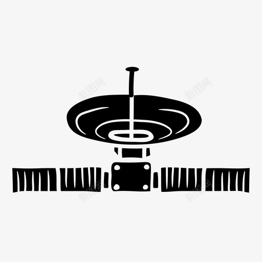 卫星通讯轨道器svg_新图网 https://ixintu.com 太空 卫星 通讯 轨道 道器 宇宙飞船 符号