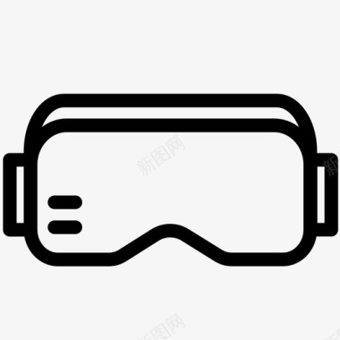 潜水眼镜潜水护目镜图标