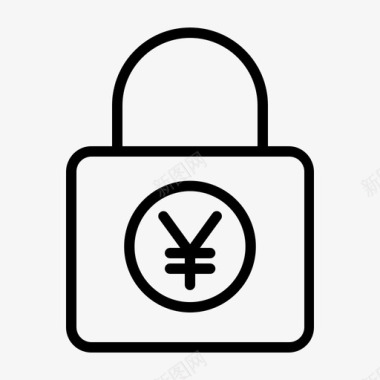 保密性pin码保护图标