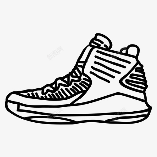 篮球鞋运动鞋运动服svg_新图网 https://ixintu.com 篮球 球鞋 运动鞋 运动服