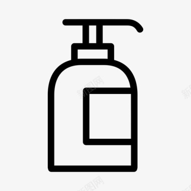 洗发水身体护理图标