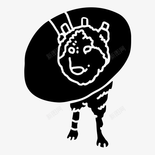 治疗动物医院狗svg_新图网 https://ixintu.com 医院 动物 治疗 宠物