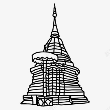 泰国寺庙泽迪泰国图标