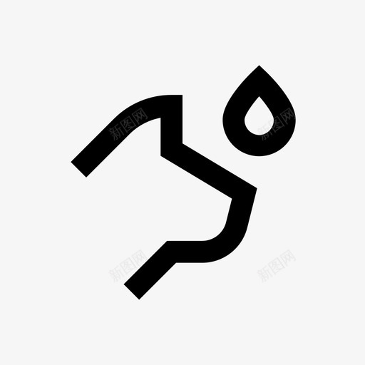 湿狗狗清洁线狗64pxsvg_新图网 https://ixintu.com 湿狗 清洁 线狗