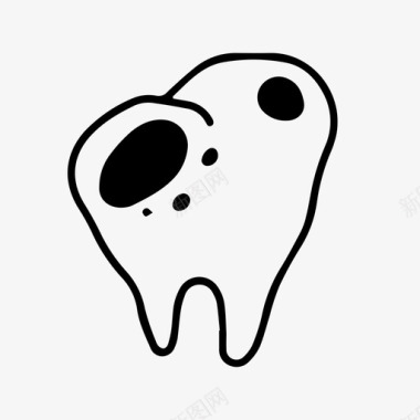 牙齿洞牙医图标