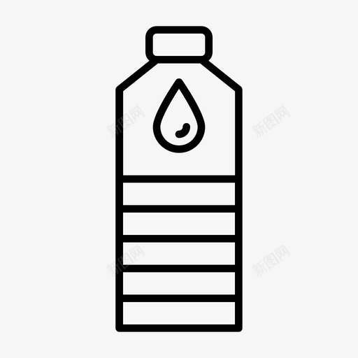 水瓶饮料户外娱乐图标svg_新图网 https://ixintu.com 水瓶 饮料 户外 娱乐 图标