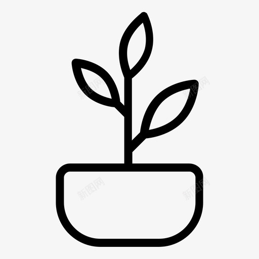 植物新鲜绿色svg_新图网 https://ixintu.com 植物 新鲜 鲜绿色 自然 图标
