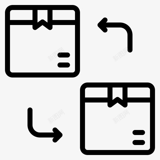 退货装箱交货svg_新图网 https://ixintu.com 退货 装箱 交货 装运 卡车