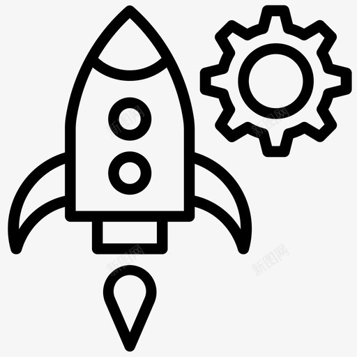 火箭发射设置项目管理第二卷svg_新图网 https://ixintu.com 火箭 发射 设置 项目管理 第二