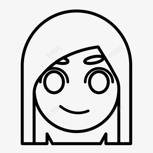 化身动画表情符号svg_新图网 https://ixintu.com 化身 表情 符号 情感 动画 微笑