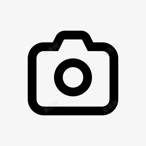 相机照相相机线摄影64pxsvg_新图网 https://ixintu.com 相机 照相 摄影