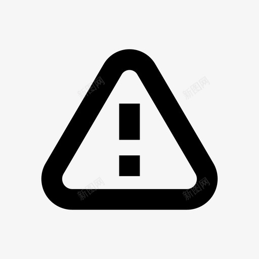 警示牌小心危险svg_新图网 https://ixintu.com 警示 小心 危险 道路 交通 交通警 交通运输