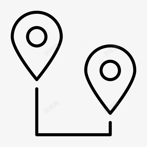 距离跟随位置svg_新图网 https://ixintu.com 距离 跟随 位置 范围 追踪 户外 野餐