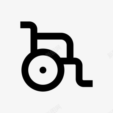 轮椅线路可达性64px图标