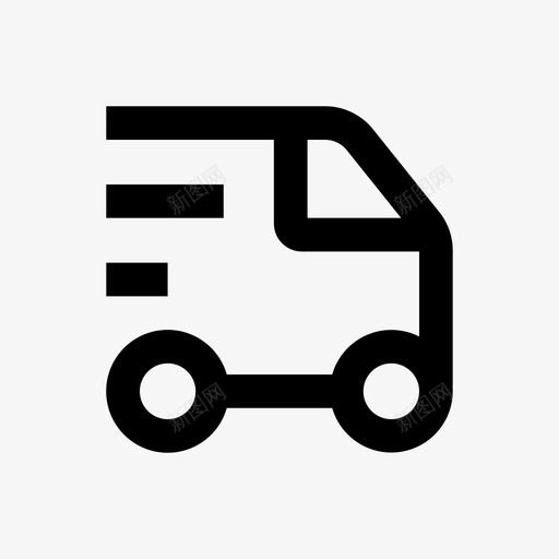 快速运输运输卡车线路运输64pxsvg_新图网 https://ixintu.com 运输 快速 卡车 线路