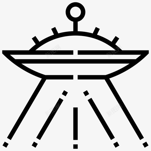 外星人飞船天文学教育svg_新图网 https://ixintu.com 外星人 飞船 星系 天文学 教育 太空