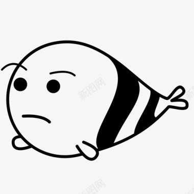 思考怀疑鱼图标