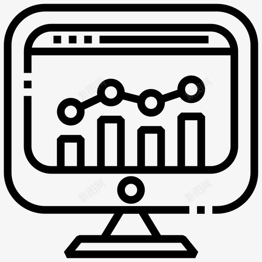 商业统计图表计算机svg_新图网 https://ixintu.com 商业 统计 图表 计算机 在线 电子商务 购物