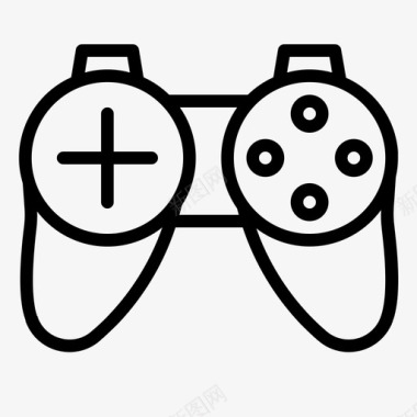 游戏控制器游戏板视频游戏图标