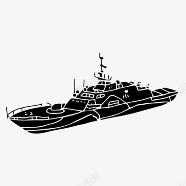 海军军舰船图标