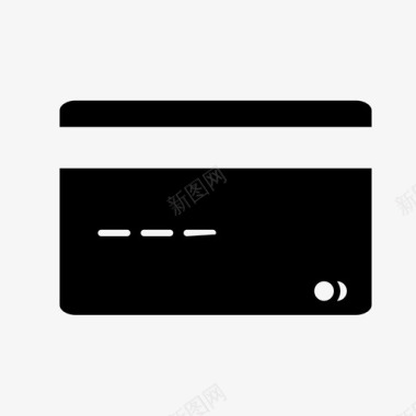 卡信用卡付款图标