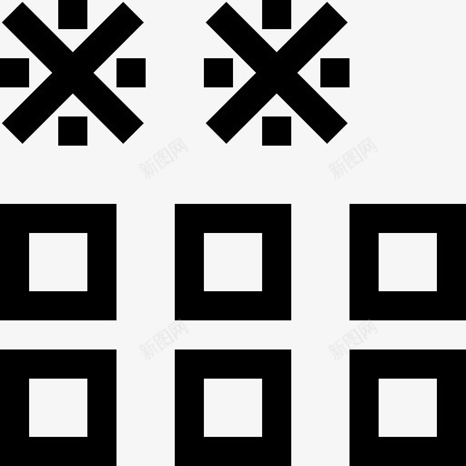 密码输入输入保护svg_新图网 https://ixintu.com 输入 密码 安全 保护 安全网 网络