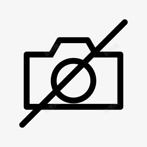 禁止拍照机场svg_新图网 https://ixintu.com 禁止 拍照 机场